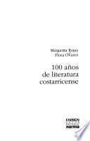 100 años de literatura costarricense