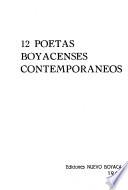 12 poetas boyacenses contemporáneos