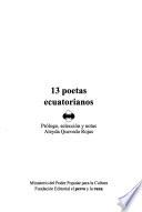 13 poetas ecuatorianos