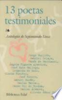 13 poetas testimoniales