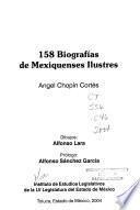 158 biografías de mexiquenses illustres
