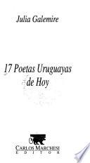 17 poetas uruguayas de hoy
