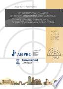 18th International Congress on Project Management and Engineering: Book of Abstracts / Libro de Resúmenes