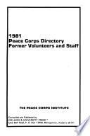 1981 Peace Corps Directory, Former Volunteers and Staff