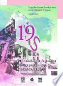 19S.10 lineamientos de política pública postsismo para Ciudad de México