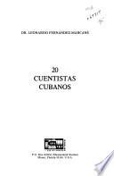 20 cuentistas cubanos