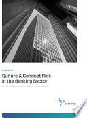 Libro 2023 Culture & Conduct Risk in the Banking Sector