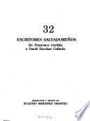 32 escritores salvadoreños