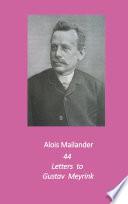 44 Letters to Gustav Meyrink