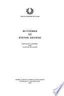 60 poemas de Stefan George