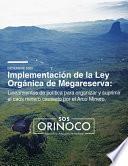 #7 Implementación de la Ley Orgánica de Megareserva