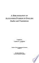 A Bibliography of Alexander Pushkin in English