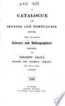 A Catalogue of Spanish and Portuguese books