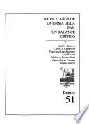 A cinco años de la firma de la paz