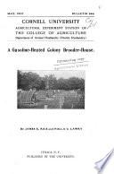 A Gasoline-heated Colony Brooder-house