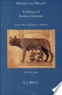 A History of Roman Literature