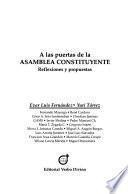 A las puertas de la Asamblea Constituyente