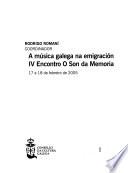 A música galega na emigración