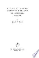 A Poet at Court: Antonio Hurtado de Mendoza, 1586-1644