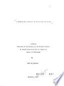 A Study of the Arguments in the Speeches of Lysias