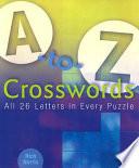 A-to-Z Crosswords