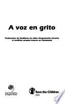 A voz en grito