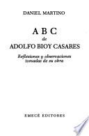 ABC de Adolfo Bioy Casares