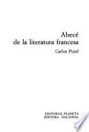Abecé de la literatura francesa