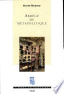 Abrégé de métapolitique