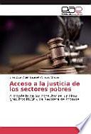 Acceso a la justicia de los sectores pobres