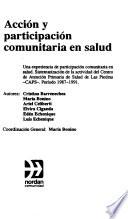 Acción y participación comunitaria en salud