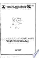 Acciones realizadas para el adelanto de las mujeres nicaraguenses en el periodo 1990-1996 y proyecciones para su seguimiento