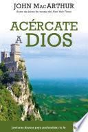Acércate a Dios