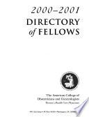 ACOG Directory of Fellows with Officers and Committees