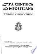 Acta cientifica Compostelana