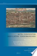 Acta Conventus Neo-Latini Vindobonensis