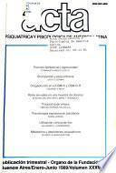 Acta psiquiátrica y psicológica de América Latina