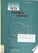 Acta zoológica mexicana