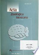 Acta zoológica mexicana