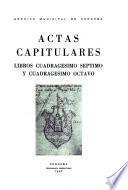 Actas capitulares
