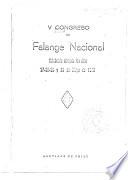 Actas - Congreso del Falange Nacional