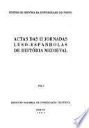 Actas das Jornadas Luso-Espanholas de História Medieval