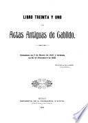 Actas de Cabildo de la ciudad de Mexico