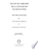 Actas de cabildos de la ciudad de Guadalaxara: 1o de enero del año de 1636 al 18 de junio del año de 1668