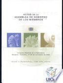 Actas de l'asamblea de gobierno de los miembros, Congreso Mundial de la Naturaleza, Bangkok, Tailandia, 17 a 25 de noviembre de 2004