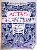 Actas de la Junta municipal de propios de Santa-Fé de Bogotá ...: 1809-1820