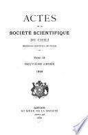 Actas de la Sociedad Científica de Chile