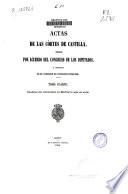 Actas de las Cortes de Castilla...