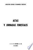 Actas de las ... Jornadas Forestales