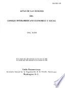 Actas de las sesiones